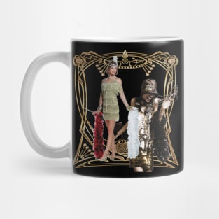 Art Deco collage Mug